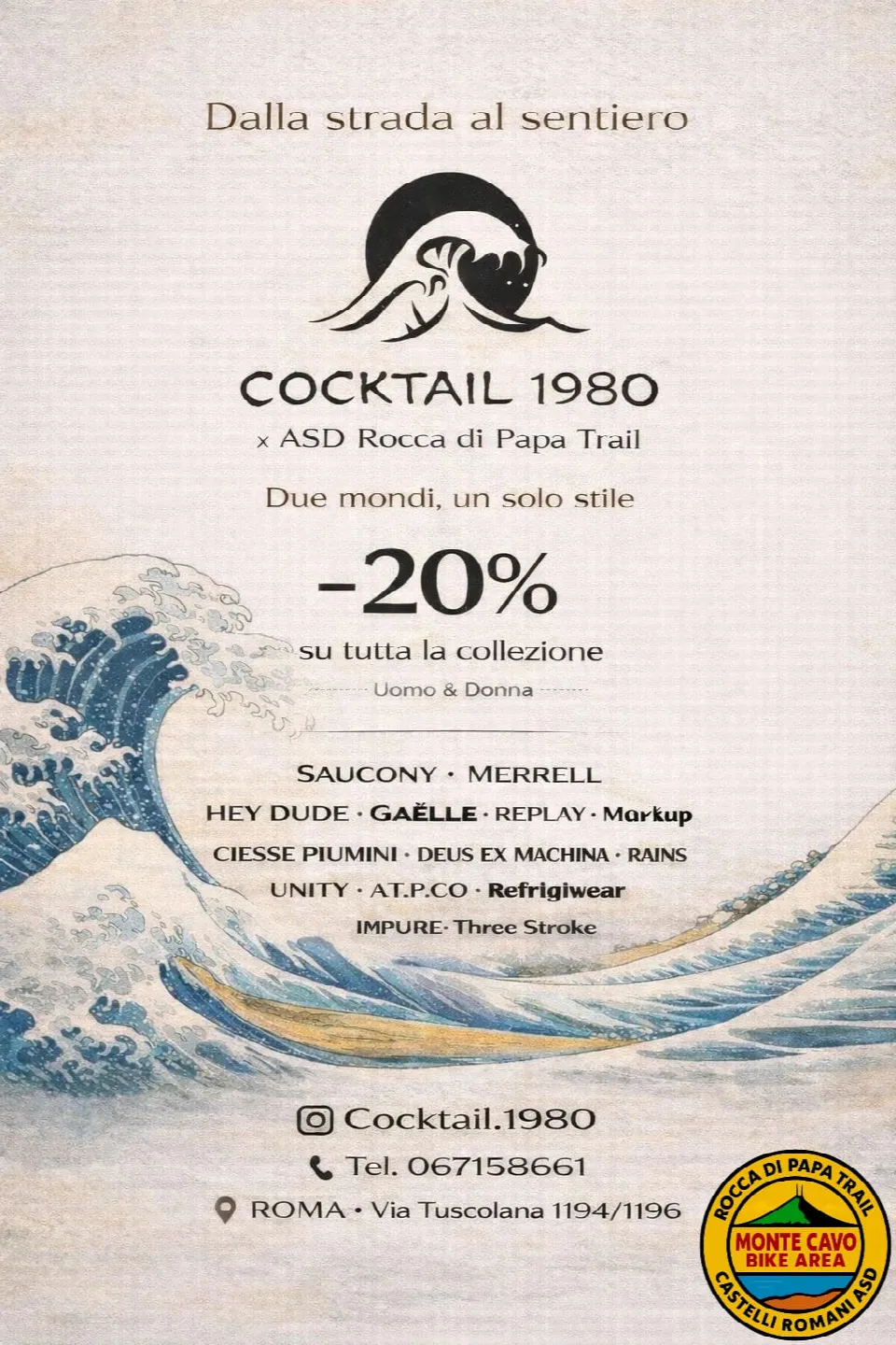 Locandina della convenzione con Cocktail 1980