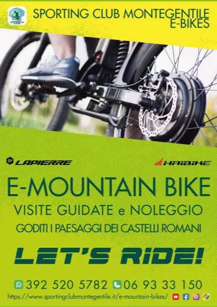 Locandina della convenzione con Montegentile E-Bikes